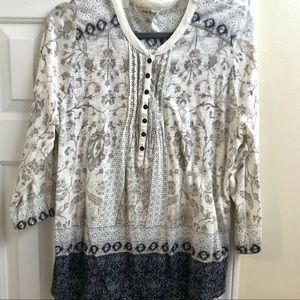 Lucky Brand Women’s 1X Blouse